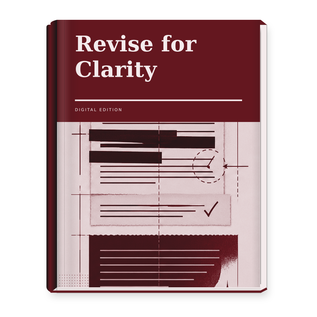 Revise for Clarity ebook cover